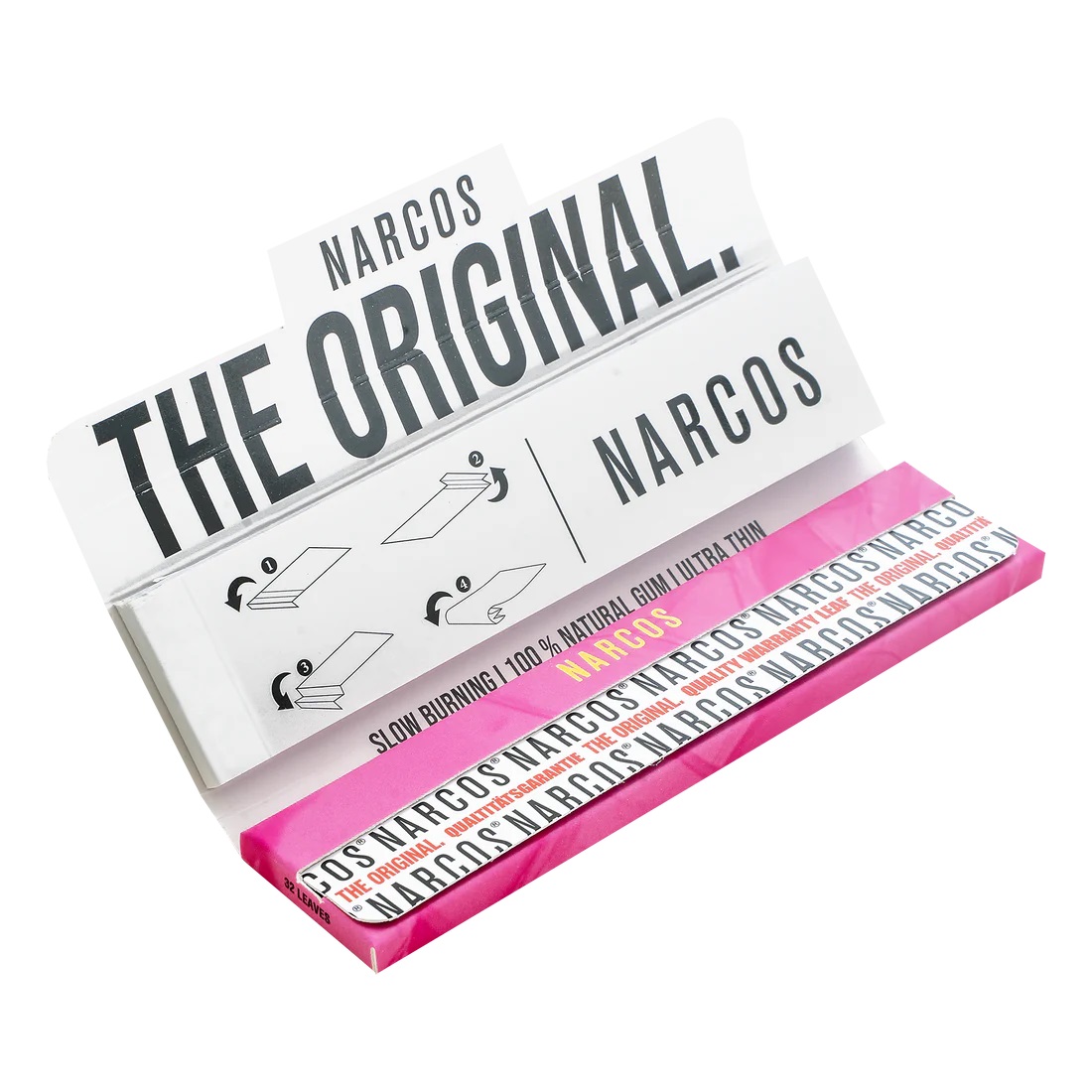 Bild von King Size Slim Display Pink + Tips