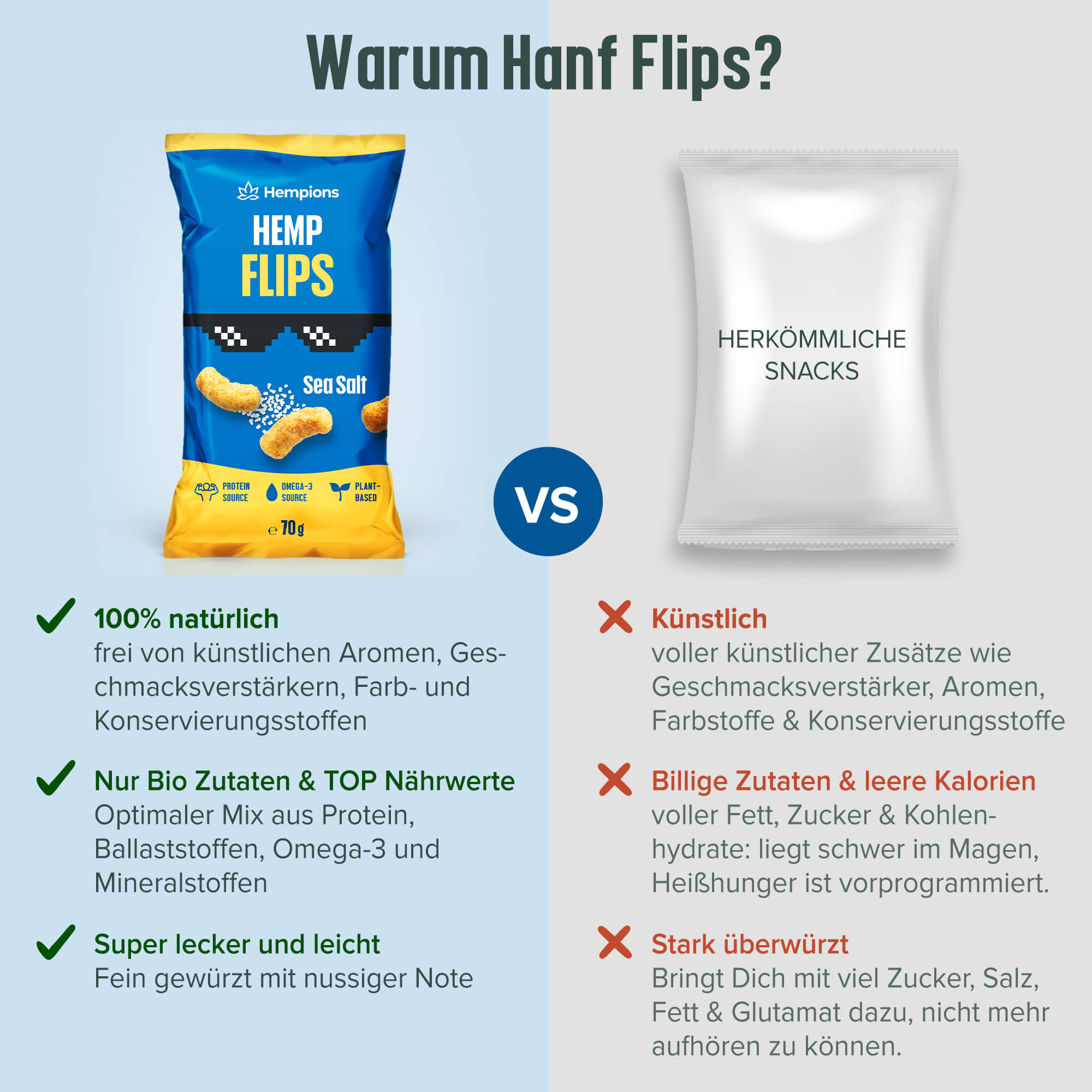 Bild von Hanf Flips Salz