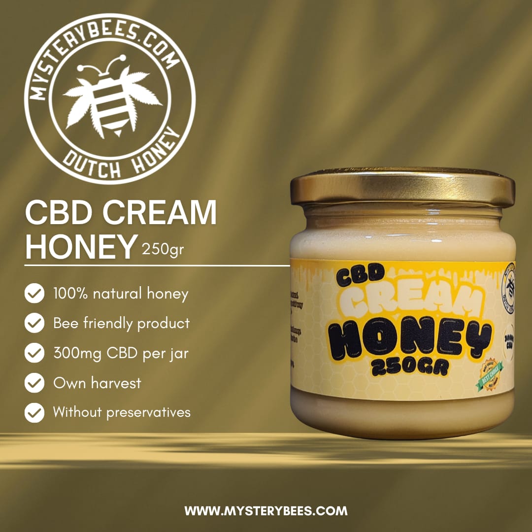 Bild von MysteryBees CBD Creme Honig