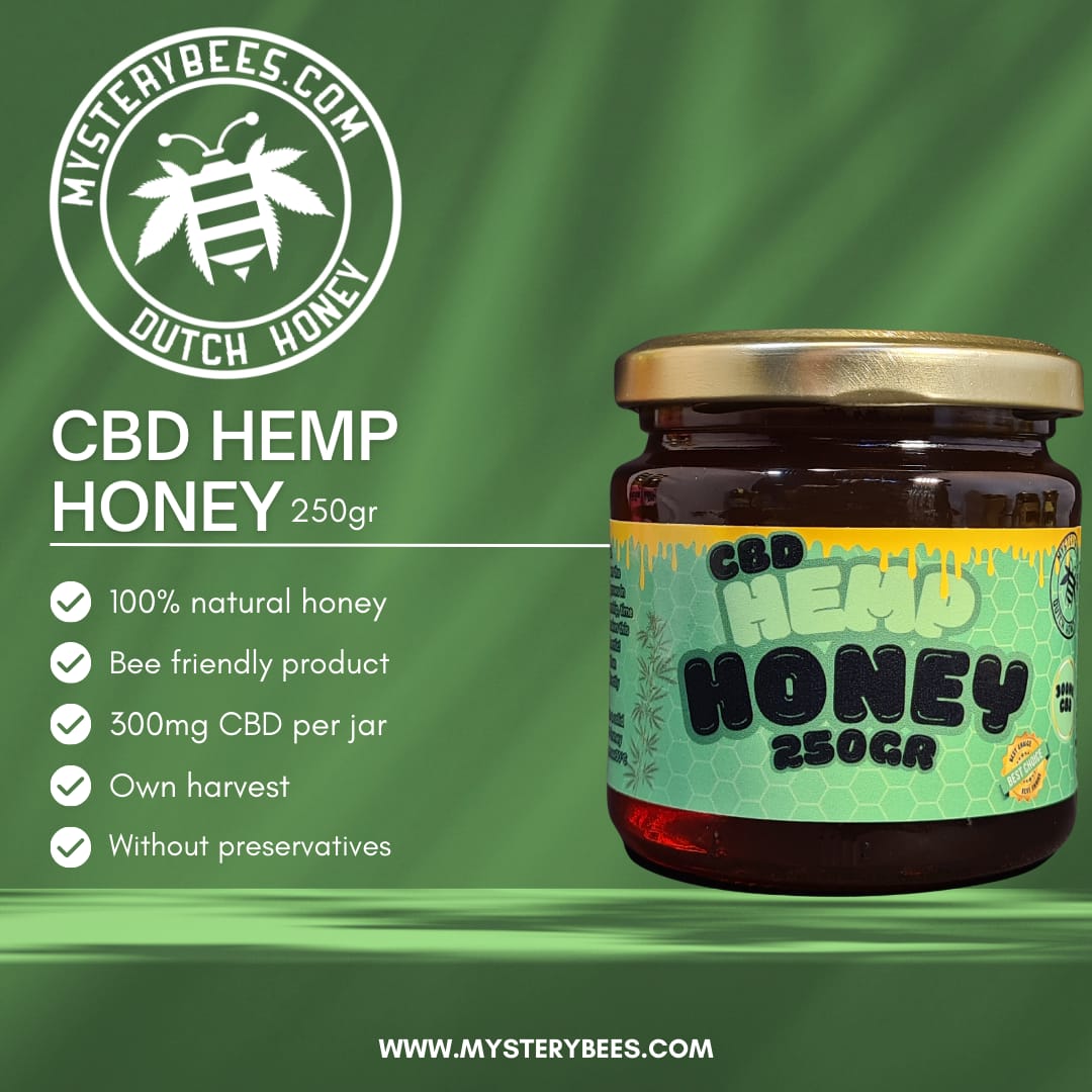 Bild von MysteryBees CBD Hemp Honig