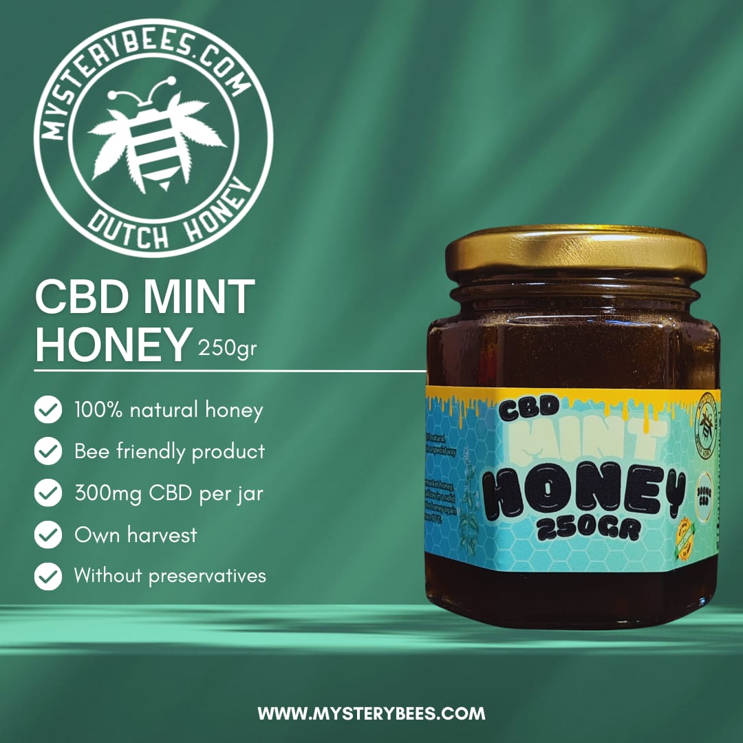 Bild von MysteryBees CBD Blütenhonig