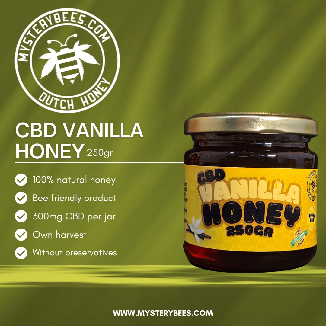 Bild von MysteryBees CBD Vanille Honig