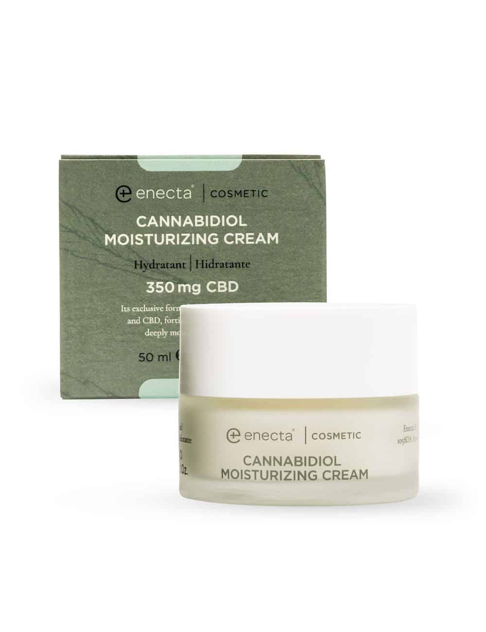 Bild von enecta Gesichtscreme CBD 350mg Moisturizing Creme 50 ml