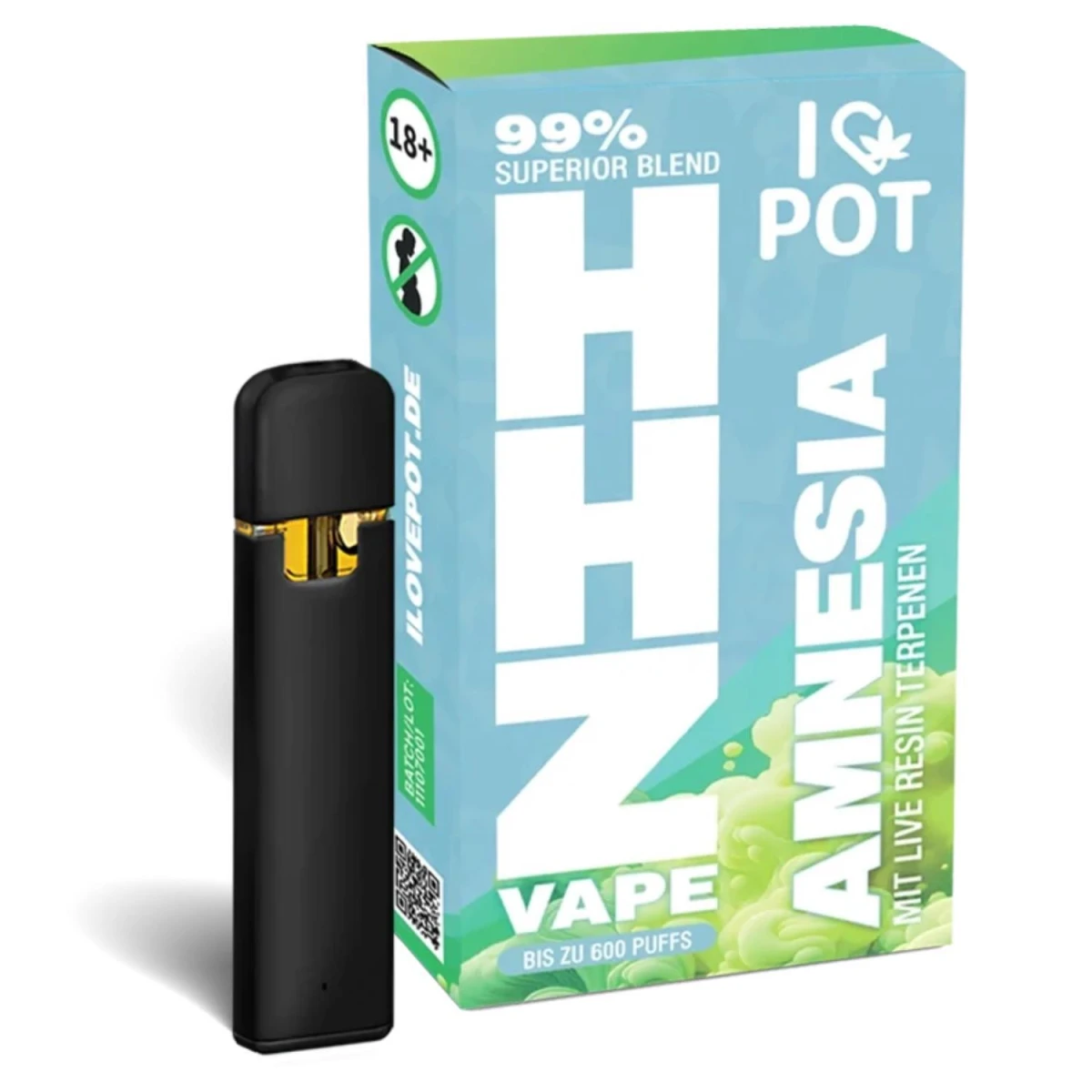 Bild von I LOVE POT 99% HHZ Amnezia Superior Blend Einweg Vape