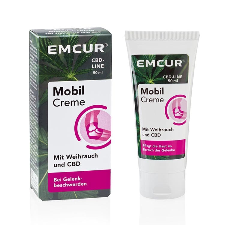 Bild von Emcur Mobil Creme mit Weihrauch und CBD - 50ml