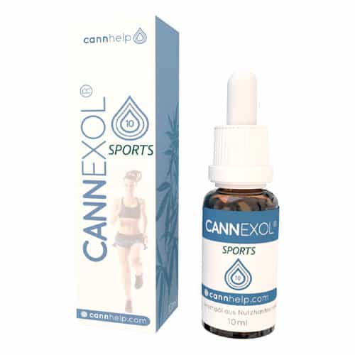 Bild von Cannhelp - Cannexol Sports - CBD Öl 10% (1.000mg) - 10ml