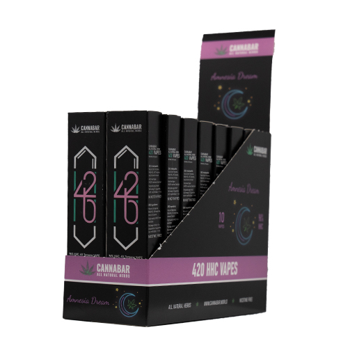 Bild von 16er Packung - Amnesia Dream Cannabar HHC Vape Pen 96% HHC, ohne Nikotin